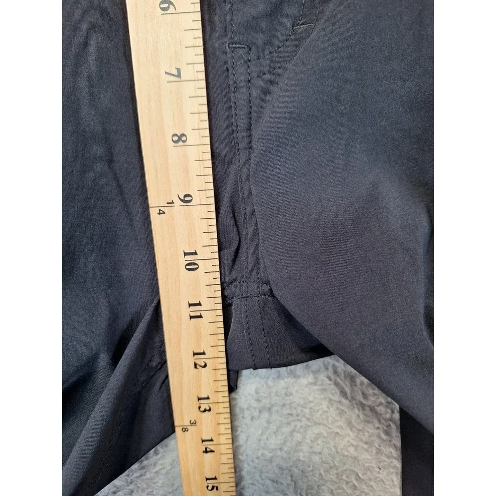 Spyder Pants Mens 34x32 Black‎ 5-Pockets Stretch Flat Front Straight Leg Casual